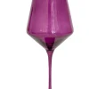 Wine Stemware, Set of 6 Amethyst