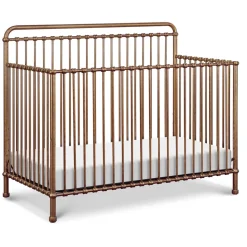 Winston 4-in-1 Convertible Crib in Vintage Gold