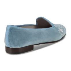 Winter Garden Sky Velvet Slipper