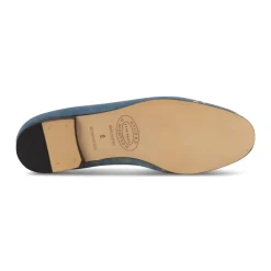 Winter Garden Sky Velvet Slipper