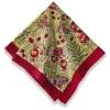 Winter Garden Wreath Napkins Red & Green, Set of 6