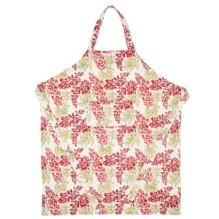 Wisteria Apron Green & Pink