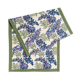 Wisteria Green & Blue Runner