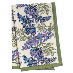 Wisteria Green & Blue Tea Towels, Set of 3