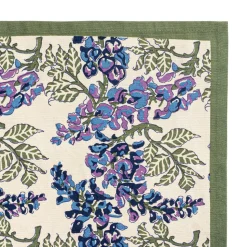 Wisteria Green & Blue Tea Towels, Set of 3