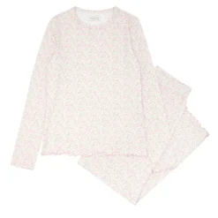 Women's Antique Floral Pima Pajamas Set