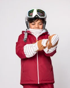 Women's Breton Stripe Fleece-Lined Neck Warmer