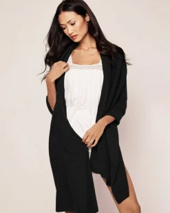 Women’s Cashmere Wrap in Black