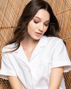 Women’s Classic White Short Set