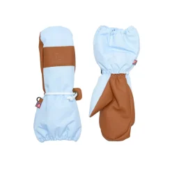 Women's Cloud Blue Waterproof Ski Mitten