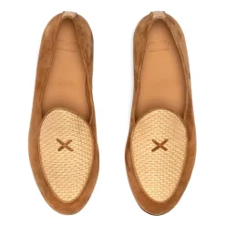 Women's Cognac Raffia Milano Loafer
