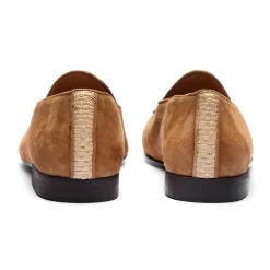 Women's Cognac Raffia Milano Loafer