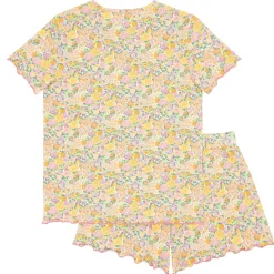 Women’s Elysian Day Shirt And Short Pima Pajamas Set