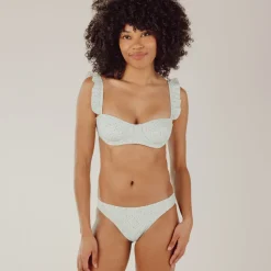 Women's Hibiscus Ditsy Low-Waisted Bikini Bottom