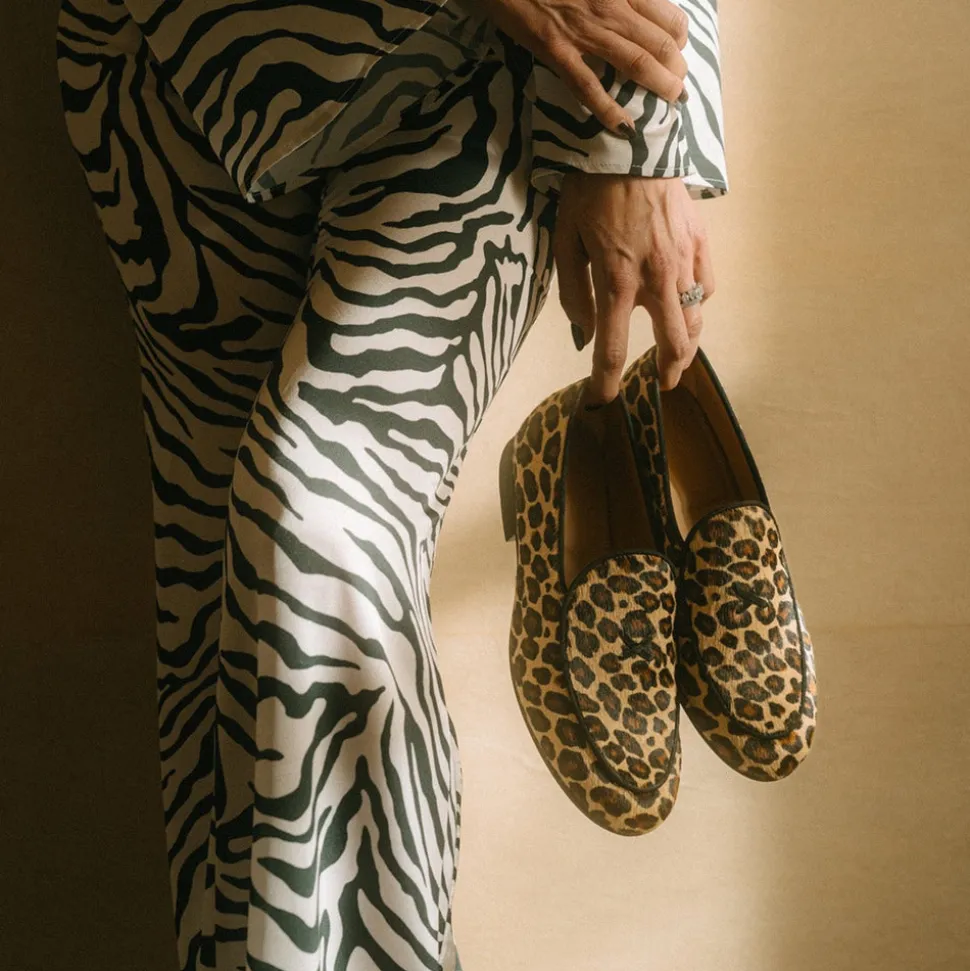 Women's Leopard Print Milano Loafer