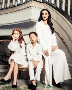 Women’s Luxe Jacquard Pima Ophelia Robe