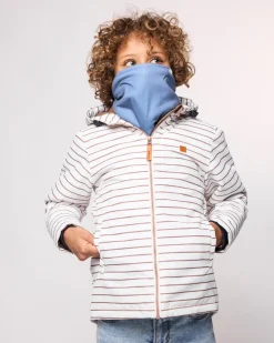 Women's Mountain Blue Fleece-Lined Neck Warmer