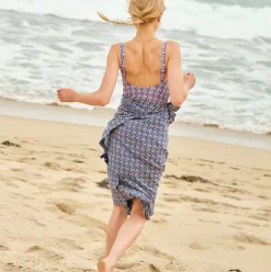 Women’s Navy Primrose Pareo