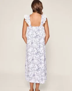 Women's Pima Clara Nightgown in Timeless Toile