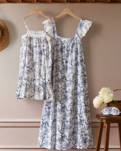 Women's Pima Clara Nightgown in Timeless Toile
