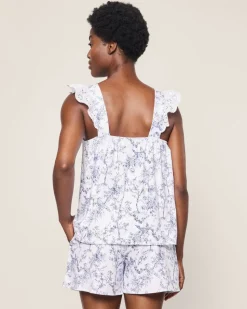 Women’s Pima Clara Short Set in Timeless Toile