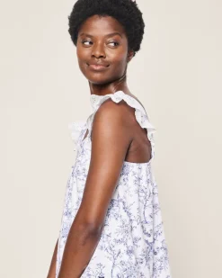 Women’s Pima Clara Short Set in Timeless Toile