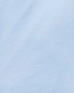 Women’s Pima Cotton Periwinkle Long Sleeve Short Set