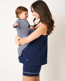 Women’s Pima Maternity Camisole in Navy