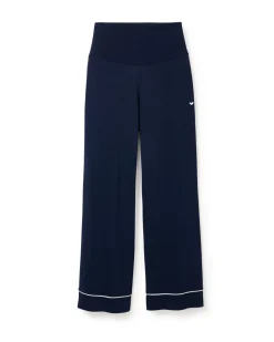 Women’s Pima Maternity Pants in Navy