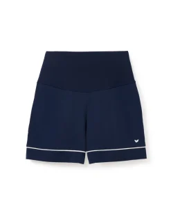 Women’s Pima Maternity Shorts in Navy
