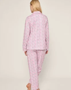 Women’s Pima Pajama Set in Fleurs de Rose