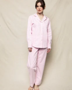 Women’s Pink Gingham Pajama Set