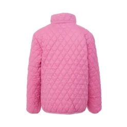 Women's Rose Pink Quilted Puffer Jacket