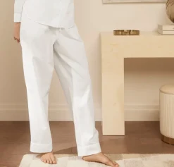 Women's Signature Long Sleeve & Pants Pajama Set in White