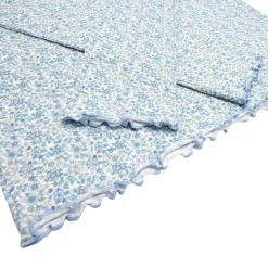 Women's Slate Floral Pima Pajamas Set