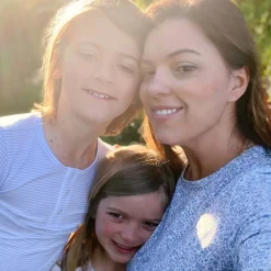 Women's Slate Floral Pima Pajamas Set