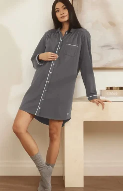 Women's Soft Knit Sleepshirt in Night