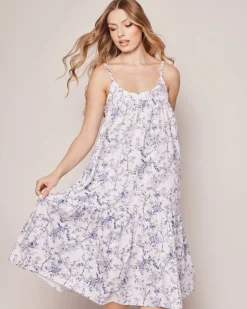 Women’s Twill Chloé Nightgown in Timeless Toile