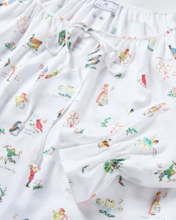 Women's Twill Delphine Nightgown in 12 Days of Christmas