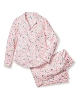 Women’s Twill Pajama Set in Vintage Sweets