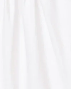 Women’s White Flannel Robe