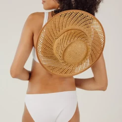 Women's White Low-Waisted Bikini Bottom