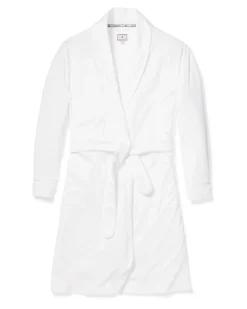 Women’s White Pima Cotton Robe