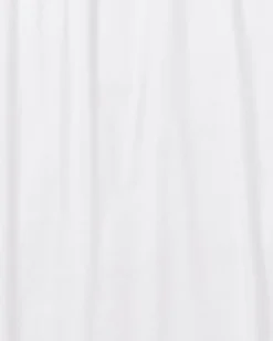 Women’s White Pima Cotton Robe