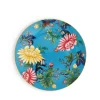 Wonderlust Sapphire Garden Plate Coupe 7.8"