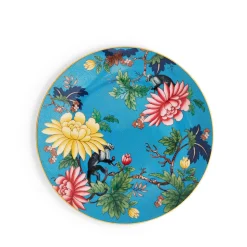 Wonderlust Sapphire Garden Plate Coupe 7.8"