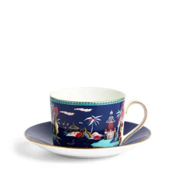 Wonderlust Teacup & Saucer Set
