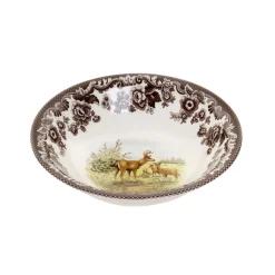 Woodland Ascot Cereal Bowl with Mule Deer