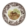 Woodland Dinner Plate with Rabbit