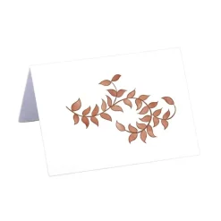 Woodland Leaves Place Cards